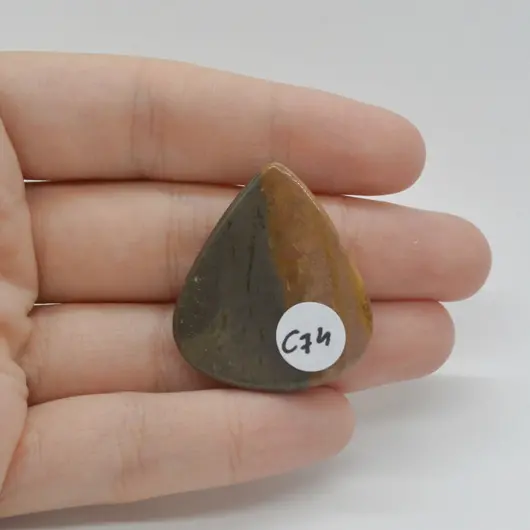 Cabochon Jasp Policrom 33x29x5mm C74, imagine 2