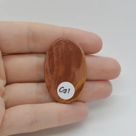 Cabochon Jasp Policrom 38x24x5mm C71, imagine 2