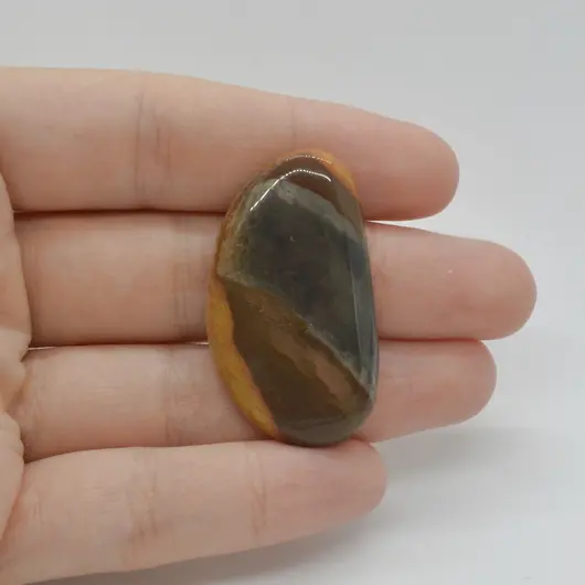 Cabochon Jasp Policrom 39x22x5mm C79