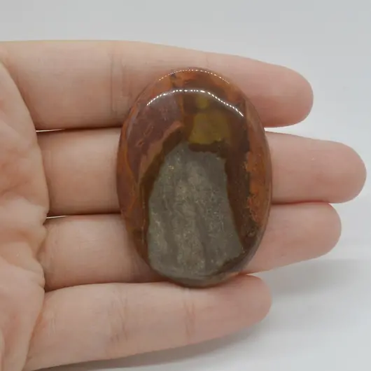 Cabochon Jasp Policrom 47x33x6mm C8