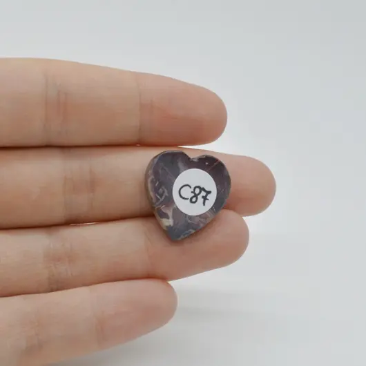 Cabochon Jasp Portelan 19x19x5mm C87, imagine 2