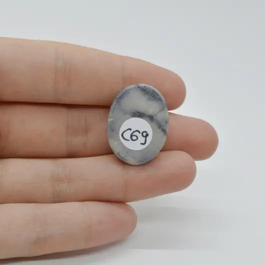 Cabochon Jasp Portelan 25x18x5mm C69, imagine 2