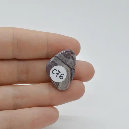 Cabochon Jasp Portelan 25x18x6mm C76, imagine 2