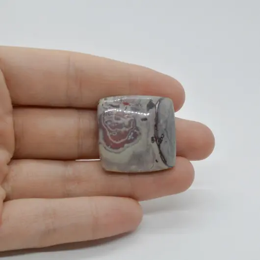 Cabochon Jasp Portelan 26x25x6mm C30