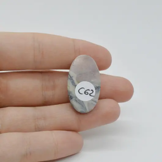 Cabochon Jasp Portelan 29x16x6mm C62, imagine 2