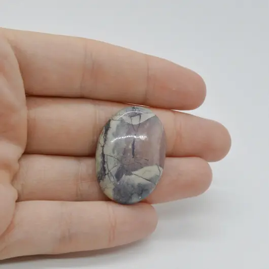Cabochon Jasp Portelan 30x21x5mm C54
