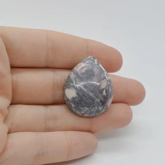Cabochon Jasp Portelan 30x24x6mm C53