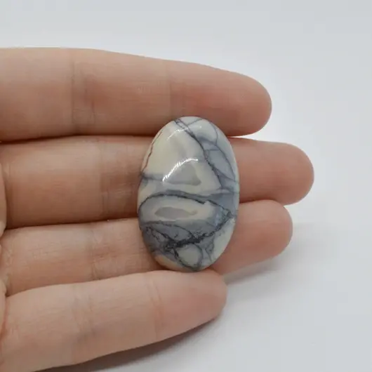 Cabochon Jasp Portelan 32x21x8mm C3