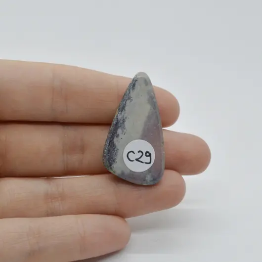 Cabochon Jasp Portelan 35x20x6mm C29, imagine 2