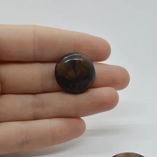 Cabochon Kiastolit 21x21x6mm C72