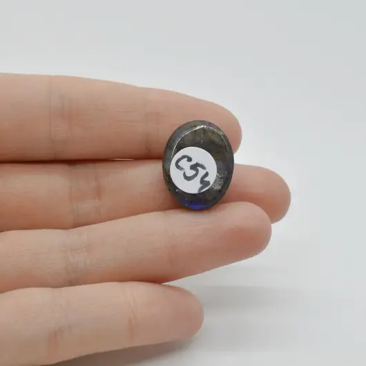 Cabochon Labradorit Albastru 19x15x7mm C54, imagine 2