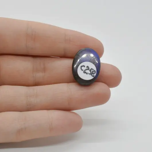 Cabochon Labradorit Albastru 20x15x6mm C258, imagine 2
