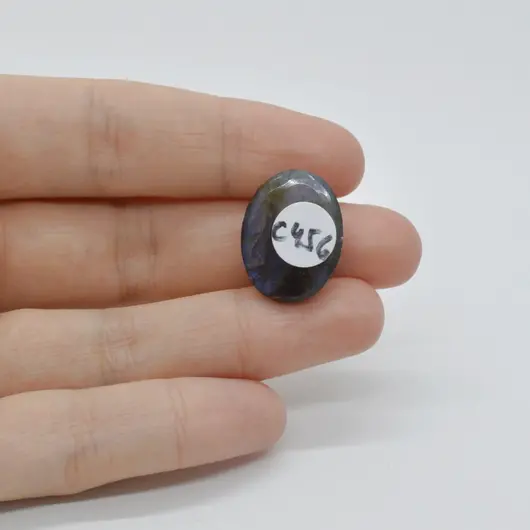 Cabochon Labradorit Albastru 20x15x7mm C456, imagine 2