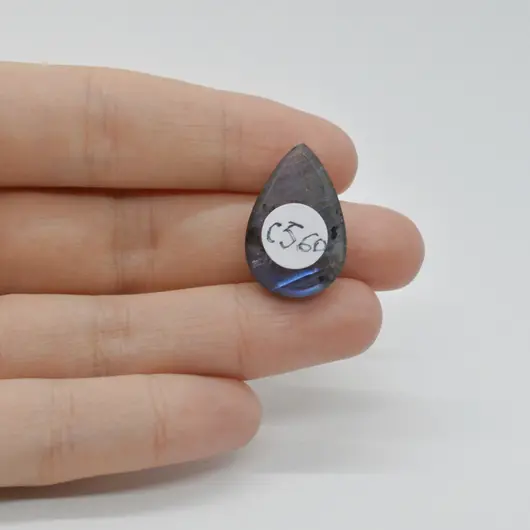 Cabochon Labradorit Albastru 23x15x6mm C560, imagine 2