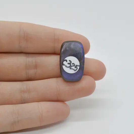 Cabochon Labradorit Albastru 24x14x6mm C325, imagine 2