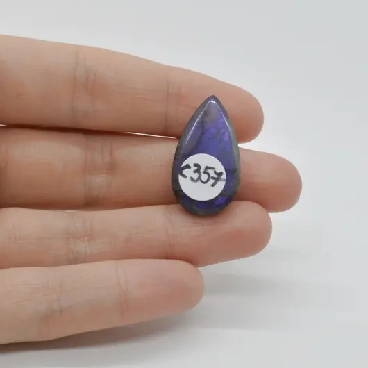 Cabochon Labradorit Albastru 26x15x7mm C357, imagine 2