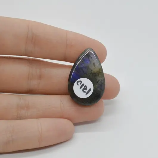 Cabochon Labradorit Albastru 29x19x7mm C121, imagine 2