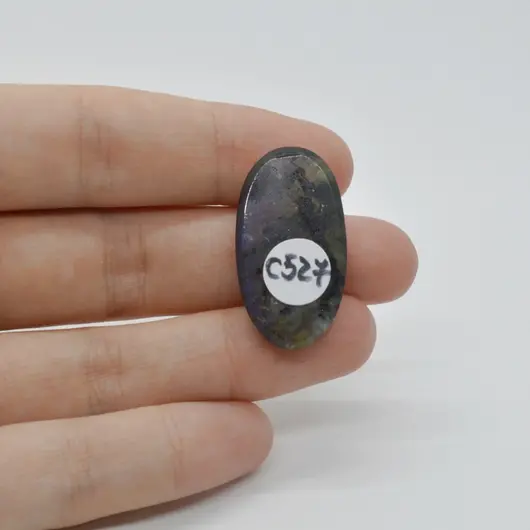 Cabochon Labradorit Albastru 30x16x7mm C527, imagine 2
