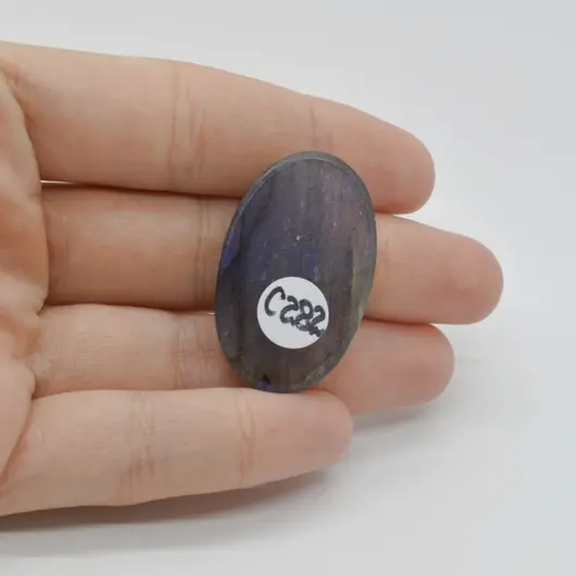 Cabochon Labradorit Albastru 35x22x7mm C282, imagine 2