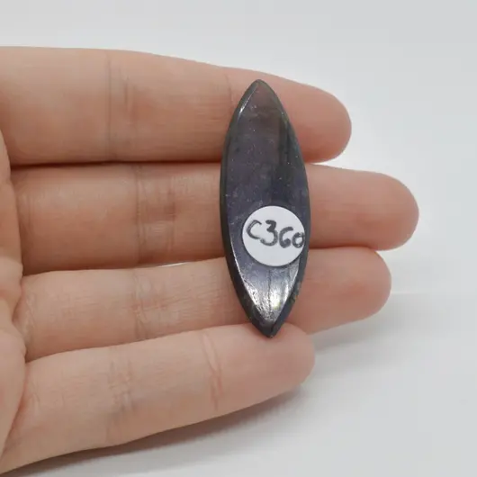 Cabochon Labradorit Albastru 43x15x7mm C360, imagine 2