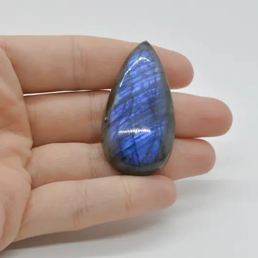 Cabochon Labradorit Albastru 47x24x9mm C296