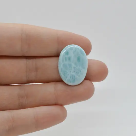 Cabochon Larimar 24x17x4mm C36