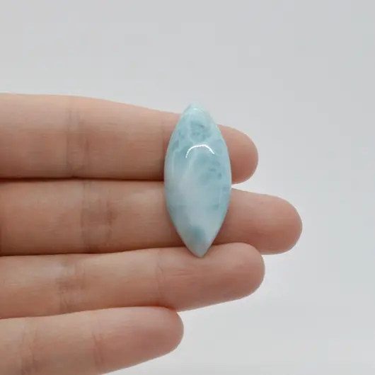 Cabochon Larimar 35x15x8mm C9