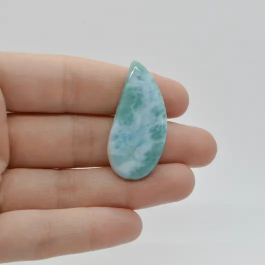 Cabochon Larimar 38x18x5mm C59