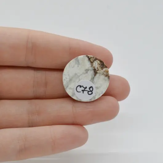 Cabochon Magnezit 23x23x5mm C78, imagine 2