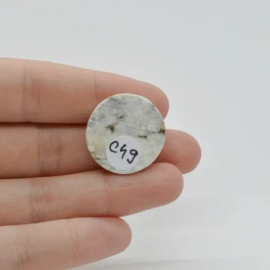 Cabochon Magnezit 23x23x6mm C49, imagine 2