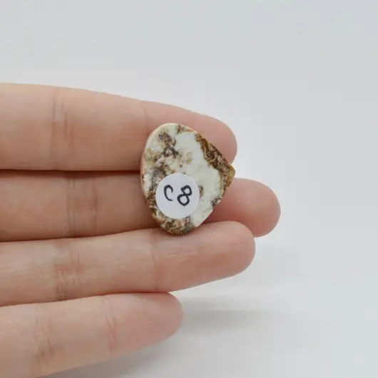 Cabochon Magnezit 24x21x5mm C8, imagine 2