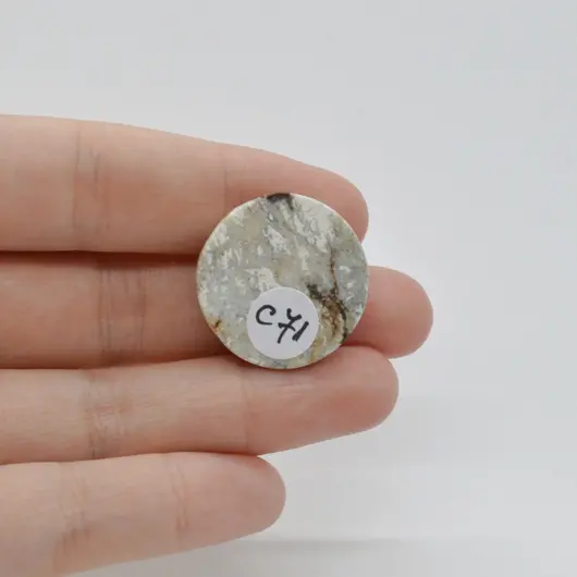 Cabochon Magnezit 24x24x5mm C71, imagine 2
