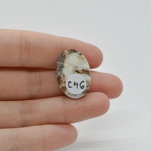 Cabochon Magnezit 25x17x5mm C46, imagine 2