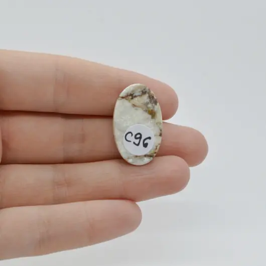 Cabochon Magnezit 26x16x5mm C96, imagine 2