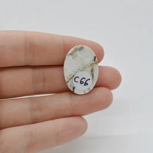 Cabochon Magnezit 26x18x4mm C66, imagine 2