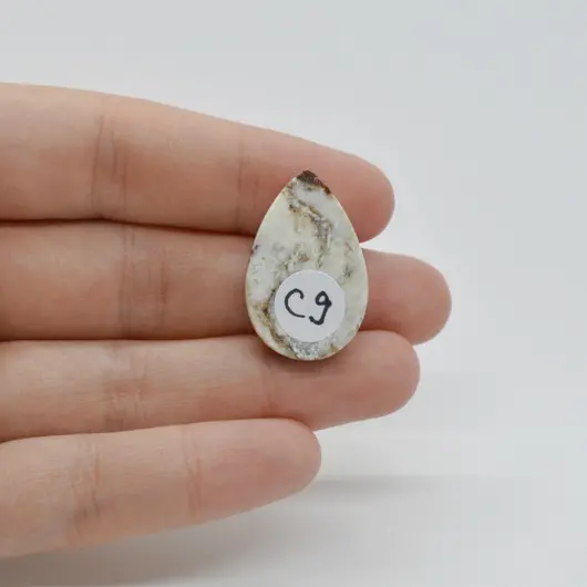 Cabochon Magnezit 27x17x5mm C9, imagine 2