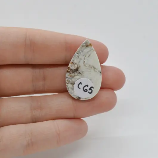 Cabochon Magnezit 31x18x5mm C65, imagine 2