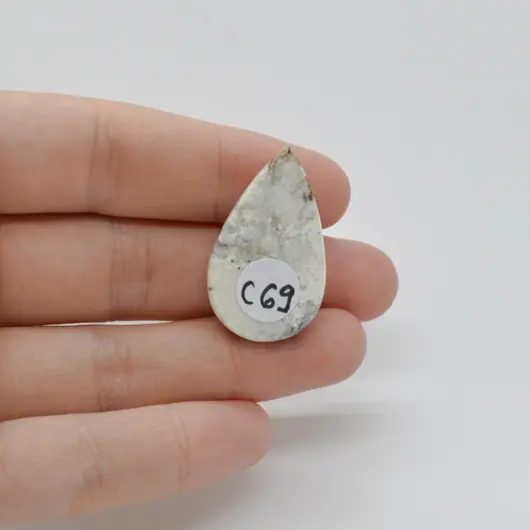 Cabochon Magnezit 31x19x5mm C69, imagine 2
