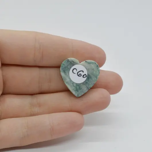 Cabochon Mariposit  22x21x5mm C60, imagine 2