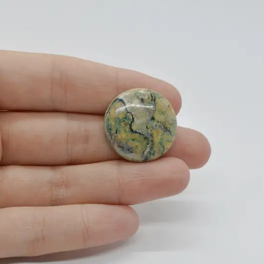 Cabochon Mariposit  24x24x5mm C69