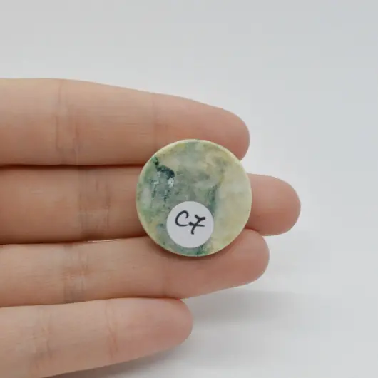 Cabochon Mariposit  25x25x6mm C7, imagine 2
