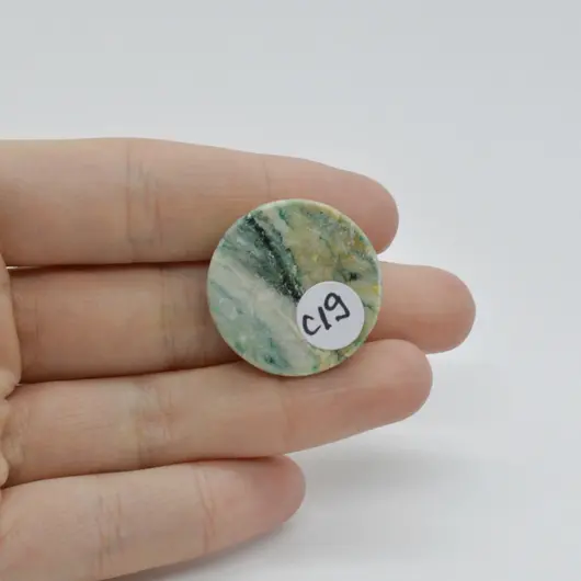 Cabochon Mariposit  26x26x5mm C19, imagine 2