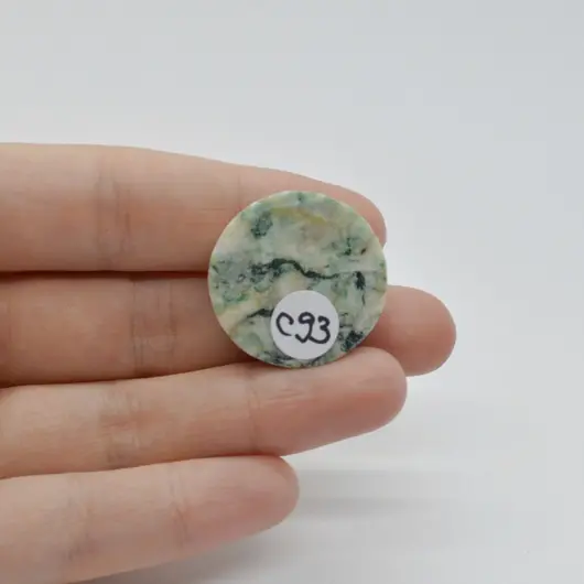 Cabochon Mariposit  26x26x6mm C93, imagine 2