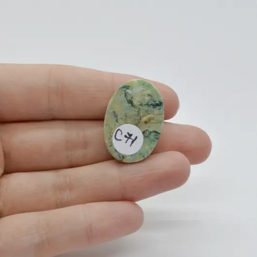 Cabochon Mariposit  27x19x6mm C71, imagine 2