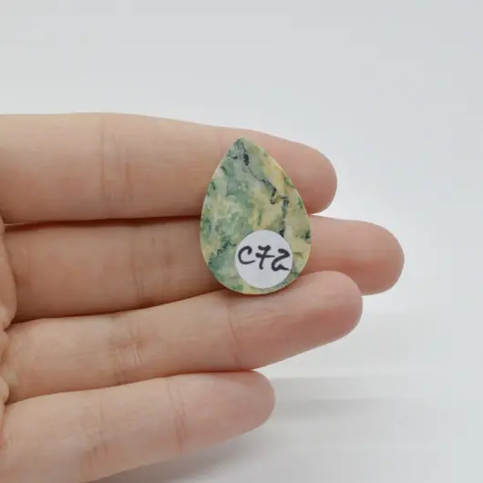 Cabochon Mariposit 27x19x6mm C72, imagine 2