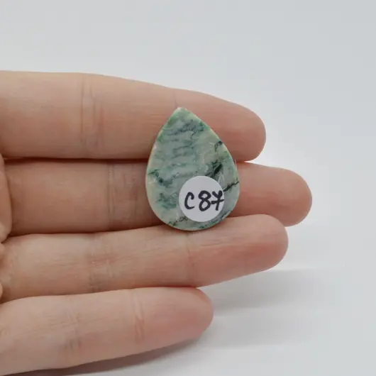 Cabochon Mariposit  27x20x5mm C87, imagine 2