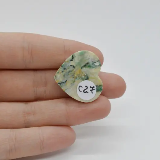 Cabochon Mariposit  27x25x5mm C27, imagine 2