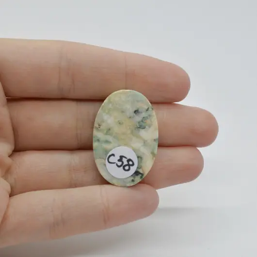 Cabochon Mariposit  30x20x6mm C58, imagine 2