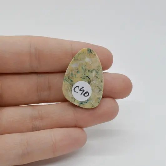 Cabochon Mariposit  30x21x5mm C40, imagine 2