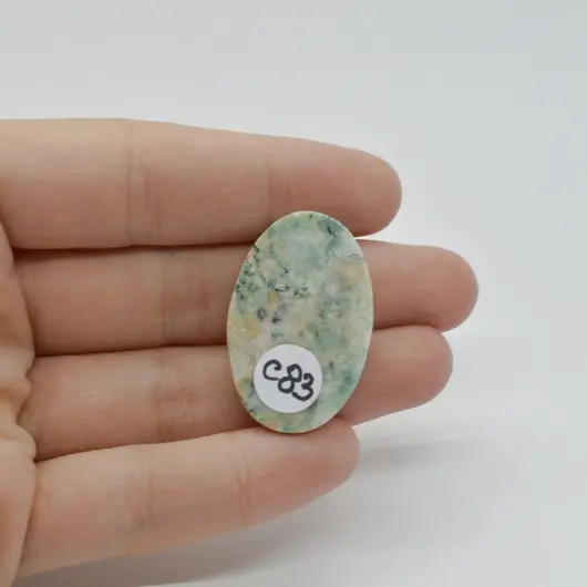 Cabochon Mariposit  32x21x4mm C83, imagine 2